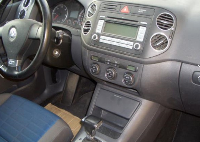 left hand drive VOLKSWAGEN GOLF PLUS (01/07/2007) -  